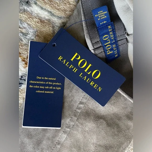 Polo Ralph Lauren Pull-on Lamb Suede pants - Picture 3 of 15